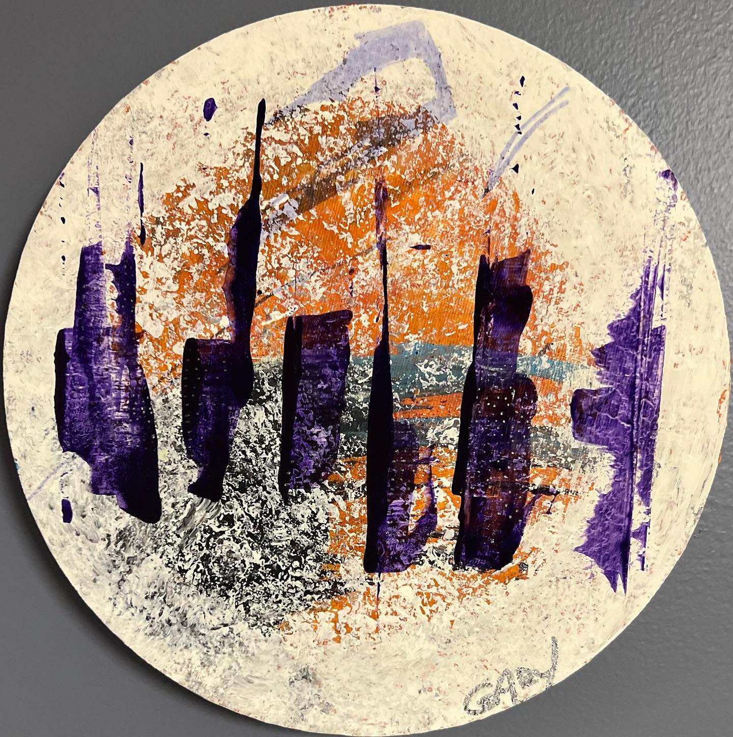 City in a Snow Globe (10") - SOLD