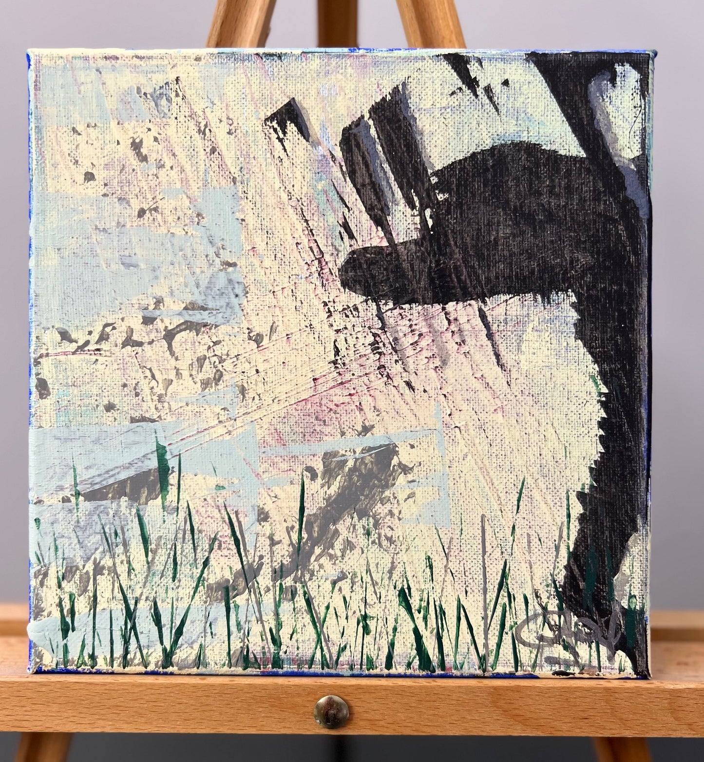 The Hunt (8"x8")