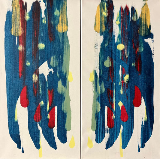 Shadows of a Gunslinger (2@12”x24”)