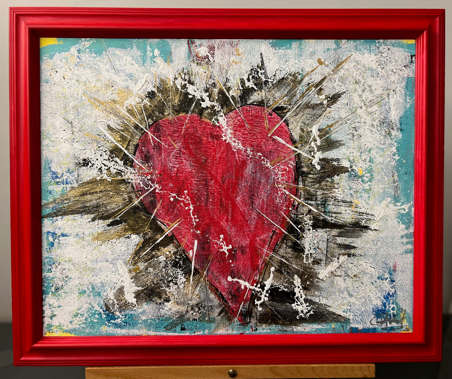The Heart Wins (16"x20") SOLD