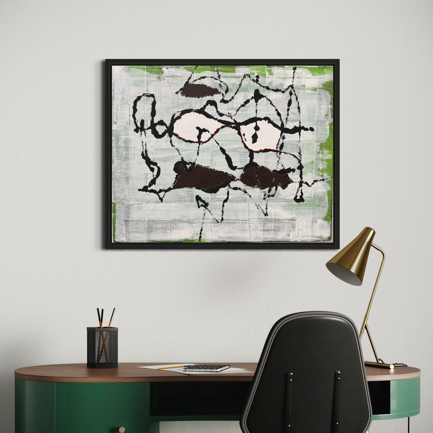 The Professor (16"x20")